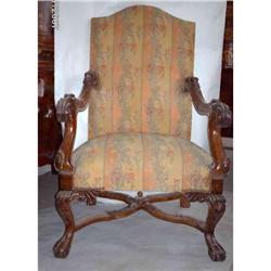 Pair of Queen Ann Arm Chairs Fauteuils #1465706