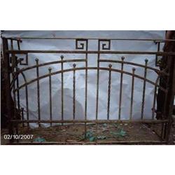 Pair of Wrought Iron Antique Balconies #1465708