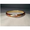 Image 1 : 14K YG Multi-Color Enamel Bangle Bracelet #1465782