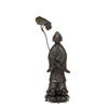 Image 1 : Old Chinese Export Bronze Man Figurine #1466058