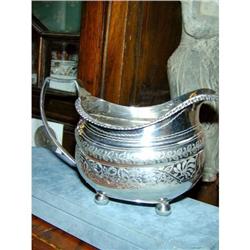 Regency Sterling Silver Armorial Jug:Storr? #1466122