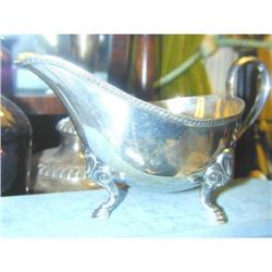 Dutch Sterling Silver Sauce Boat  #1466123