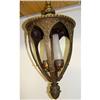 Image 1 : Bronze Art Nouveau Hall Fixture Lamp Chandelier#1466263