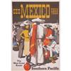 Image 1 : O. '35 SOUTHERN PACIFIC RR "SEE MEXICO" POSTER #1466271