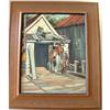 Image 1 : Original Oil on Canvas Maritime Coastal Scene #1471715