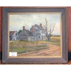 Original Oil on Canvas Coastal Maritime Scene #1471722