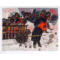 Theo Tobiasse, Signed Lithograph judaica #1471749