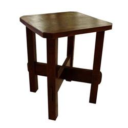 Mission Tabouret, Arts & Crafts table #1471876