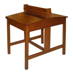 L&JG Stickley Partners Desk-mission, arts/craft#1471885