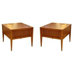 pair V. Kagan style nightstands/end #1471890