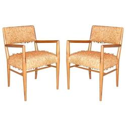 Pair T.H. Robsjohn-Gibbings style armchairs #1471901