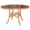 Image 1 : Rattan Dining Table (vintage, modern, tropical)#1471992