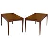 Image 1 : Pair Midcentury Mahogany End Tables-modern #1472010