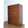 Image 1 : Modern Walnut Chest of Drawers #1472135