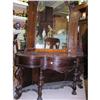 Image 1 : Antique Jacobean Style Vanity Circa 1920 #1472137