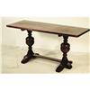 Image 1 : 113 19th Century English Trestle Base Table #1472198