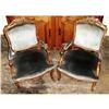 Image 1 : A 805 Pr 19th Century Walnut LXV Stlyle Chairs #1472211