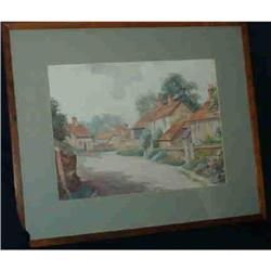 A Pair of English Watercolors by WRCaney #1472445