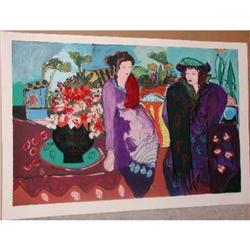 Bracha Guy, Meeting Katherine, Signed Serigraph#1472454