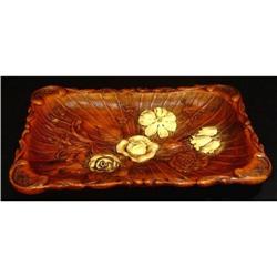 Antique Wood Composite Tray #1472578