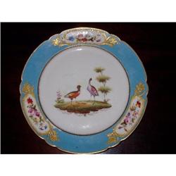 1850's Old Paris porcelain Sevres plate #1472600