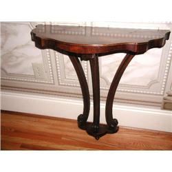 Wall Table Console Shelf Mahogany C.1900 #1485923