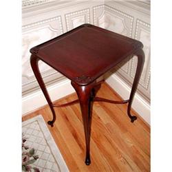 Mahogany Side Table 19th Century Hand Made #1485925