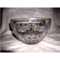 Waterford Crystal Bowl C.1940-50 Unused With #1485943