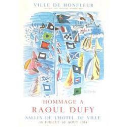 Dufy   Ville de Honfleur #1485954