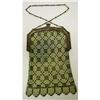 Image 1 : Antique Metalic Mesh FLAPPER PURSE #1485983