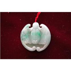 Old Chinese Carved Green Jade ( Fei-Chui ) #1486115