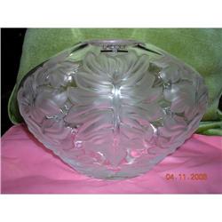 Lalique Emaile Vase--Retired--Mint with Box!!! #1486132