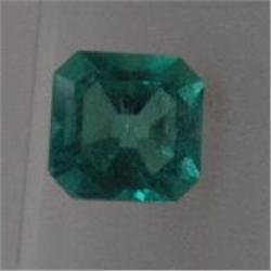 1.35ct Colombian Muzo Mine Modified Square Cut #1486363