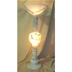 An all alabaster floor lamp #1486371