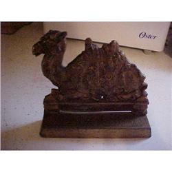 Bronz eDoor Stop, signed on back AB #1486579