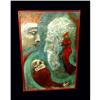 Image 1 : 20th Cent Surrealist Oil Painting Surreal Faces#1486631