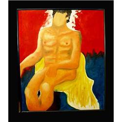 Oil On Canvas Painting Male in Manner AVERY #1486649