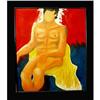 Image 1 : Oil On Canvas Painting Male in Manner AVERY #1486649