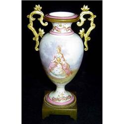 Antique Hand-Painted Mini-Urn #1486689