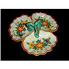 Image 1 : Antique Czech Handmade Section Dish #1486773