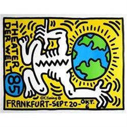 Vintage Poster by HARING 1985 #3159 #1509508