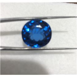 NATURAL LONDON BLUE TOPAZ 20.05 Cts [FLAWLESS-VVS]