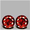 Image 1 : Natural Red Orange Spessartite Garnet Pair - VS