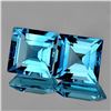 Image 1 : Natural AAA Sky Blue Topaz Pair{Flawless-VVS1}