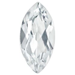 Natural  AAA White Topaz 13.93 MM {Flawless-VVS1}