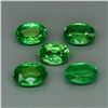 Image 1 : Natural Green Tsavorite Garnet Tanzania 5Pcs/2.76Ct