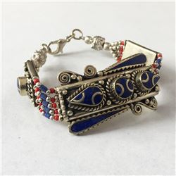 Tibet Hand Made Lapiz Lazuli Bracelet