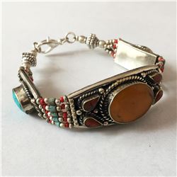 Tibet Hand Made Turquoise Bracelet