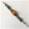 Image 2 : Tibet Hand Made Turquoise Bracelet