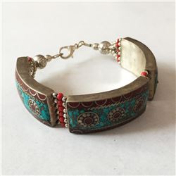 Tibet Hand Made Turquoise Bracelet